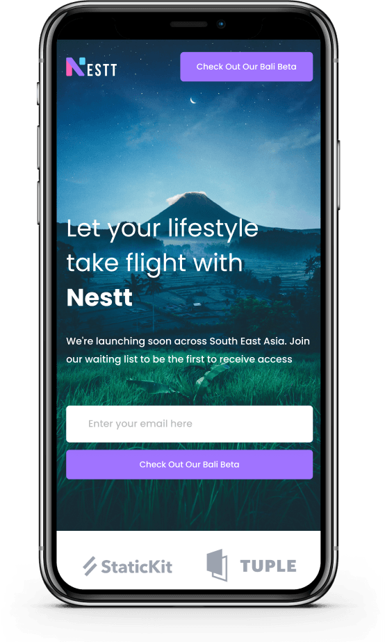 Nestt mobile phone screenshot